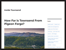 Tablet Screenshot of insidetownsend.com